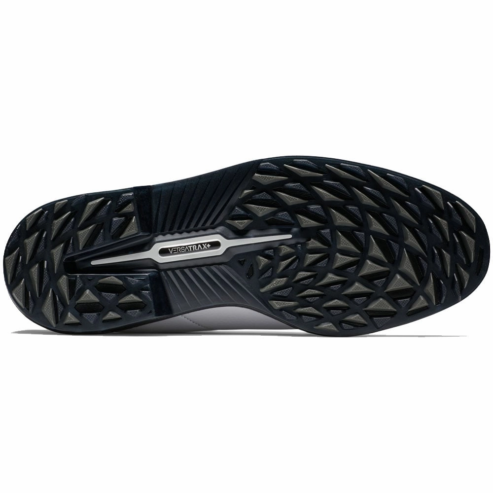FootJoy Premiere Series Field Spikeless Waterproof Shoes - White/Black Pro Golf Traction