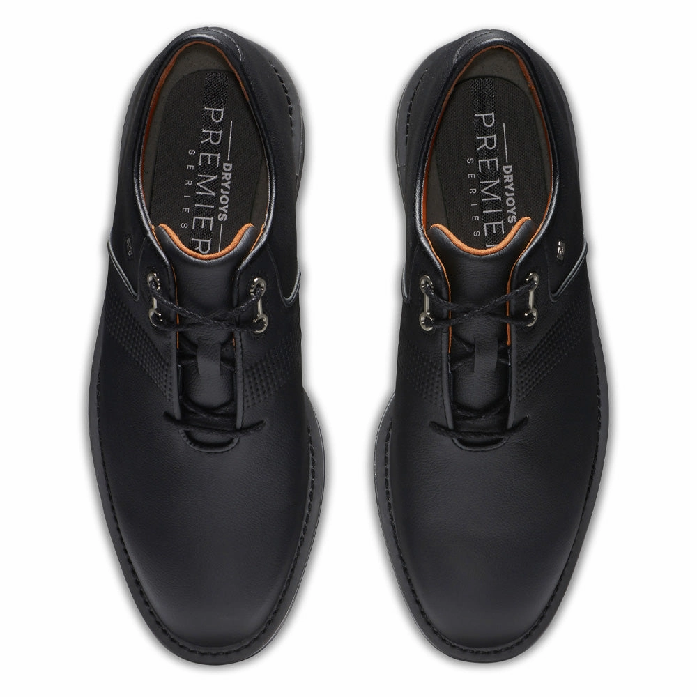 FootJoy Premiere Series Flint Spikeless Waterproof Shoes - Black Pro Golf Traction