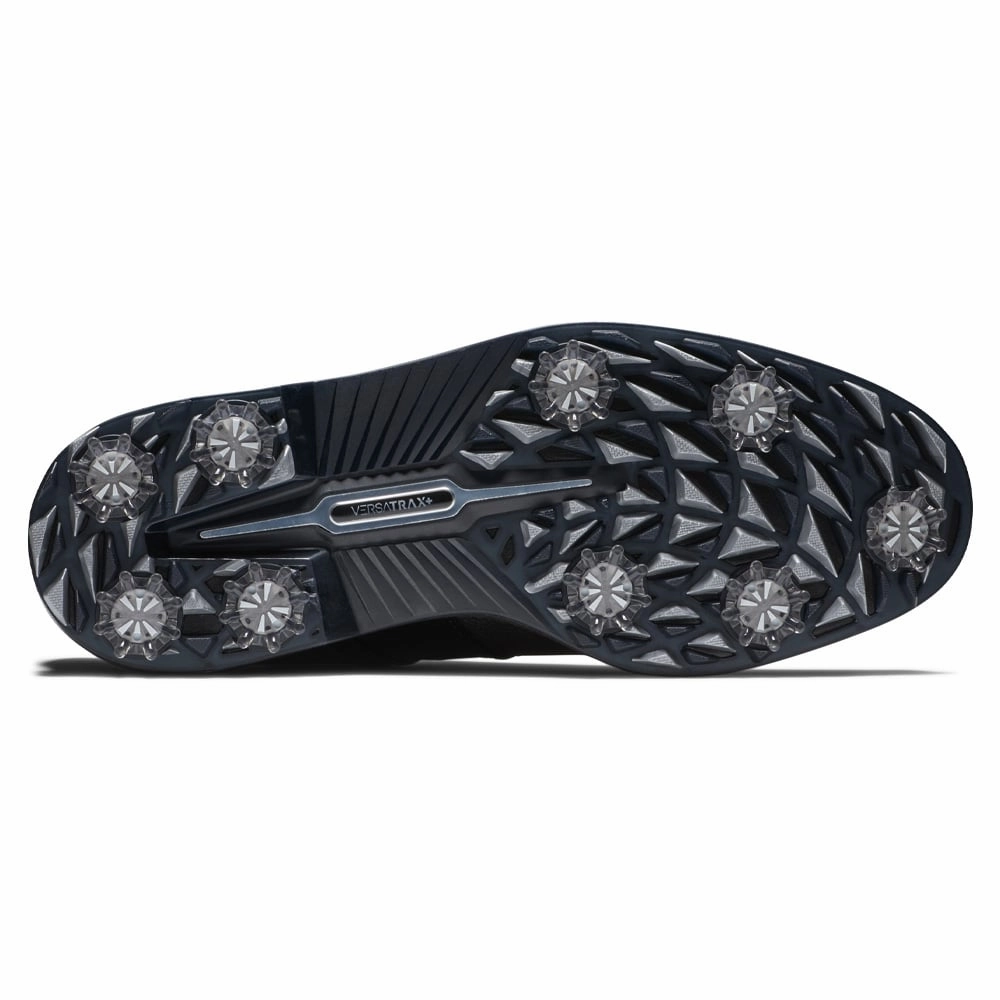 FootJoy Premiere Series Packard Spiked Waterproof Shoes - Black Pro Golf Traction