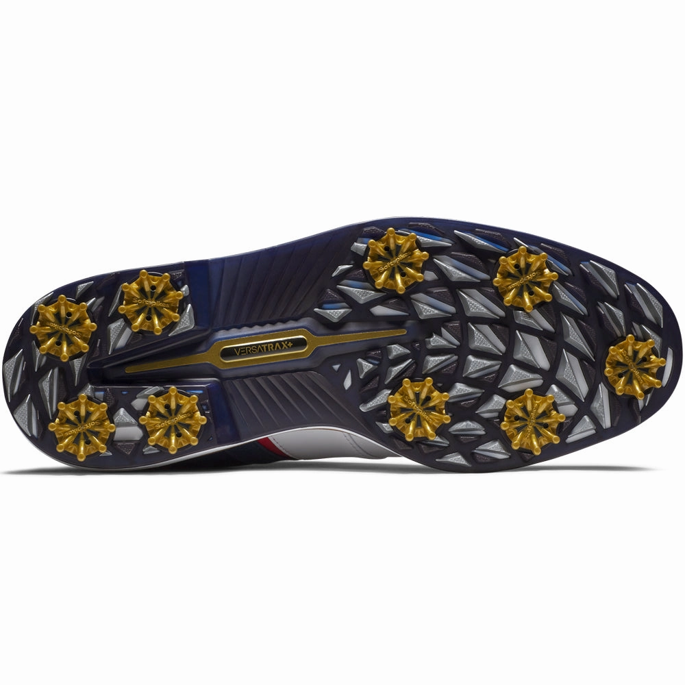 FootJoy Premiere Series Packard Spiked Waterproof Shoes - Liberty Navy Pro Golf Traction