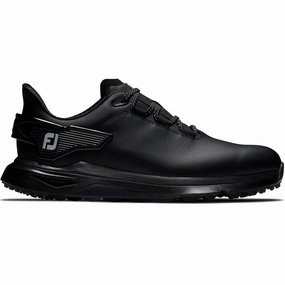 FootJoy Pro SLX Carbon Spikeless Waterproof Shoes - Black/Black/Grey Footjoy golf footwear