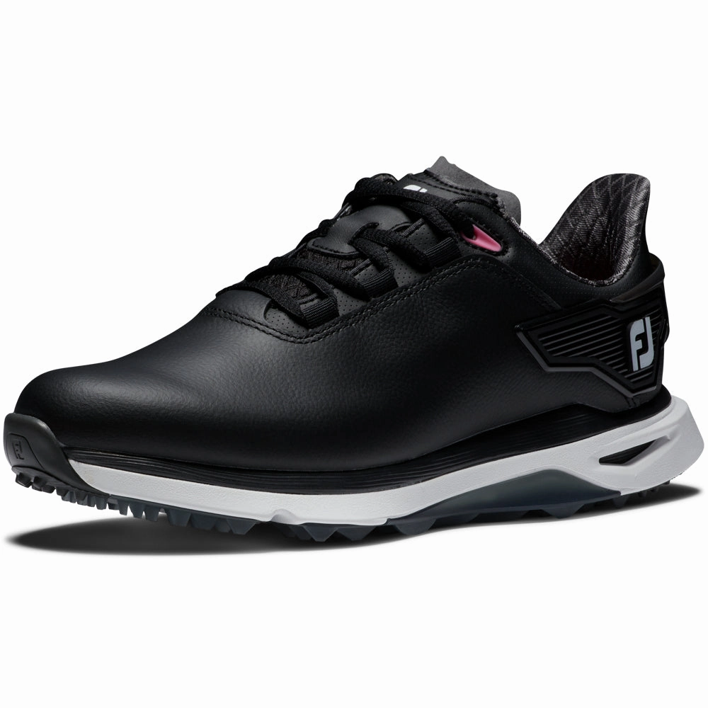 FootJoy Pro SLX Ladies Spikeless Waterproof Shoes - Black/White/Grey Pro Golf Traction