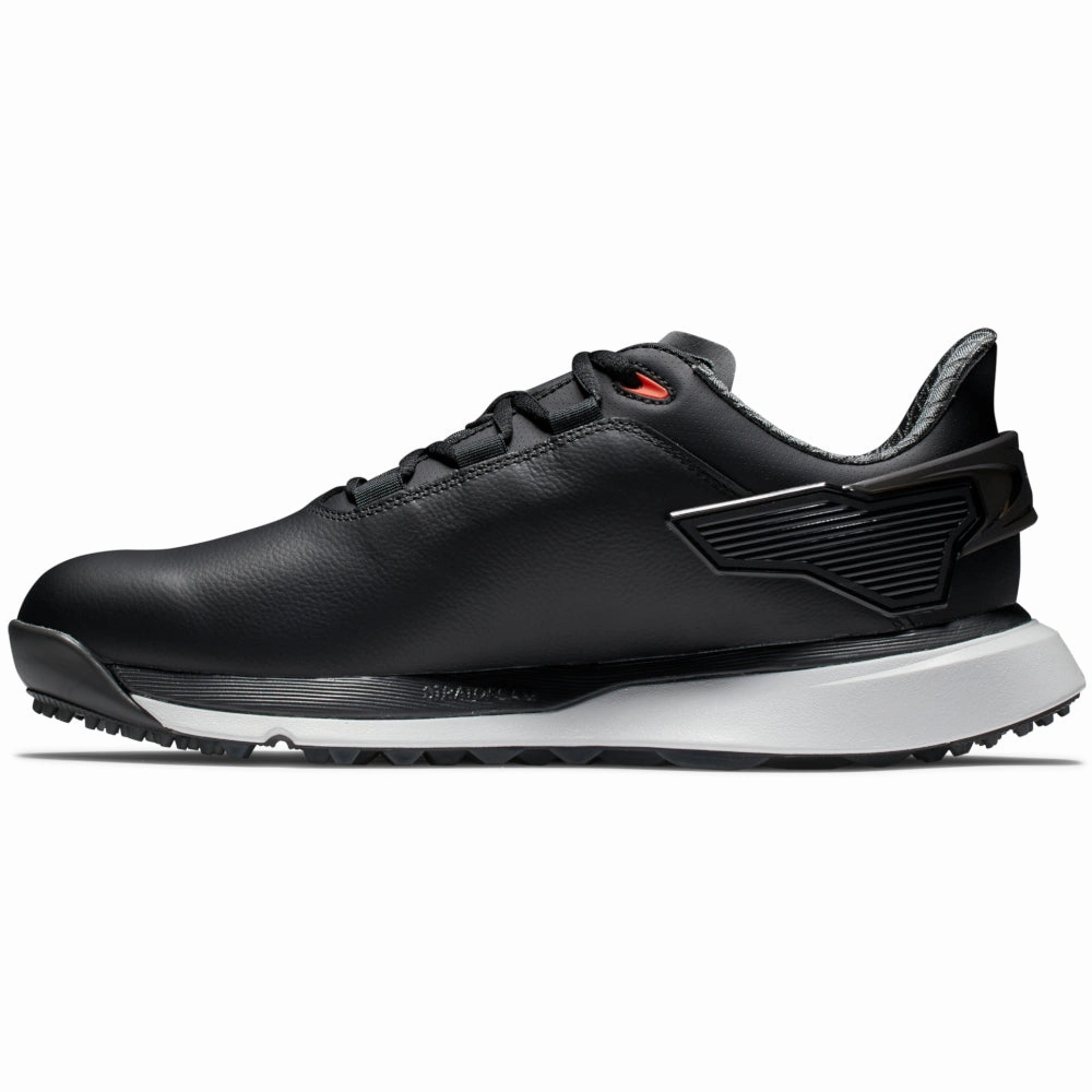 FootJoy Pro SLX Spikeless Waterproof Shoes - Black/White/Grey Pro Golf Traction