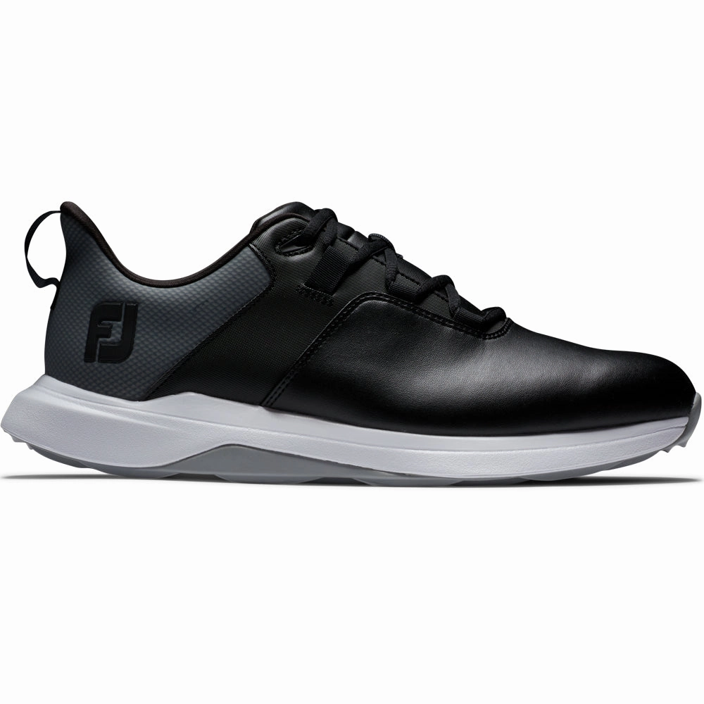 FootJoy ProLite Spikeless Waterproof Shoes - Black/Grey Footjoy golf footwear