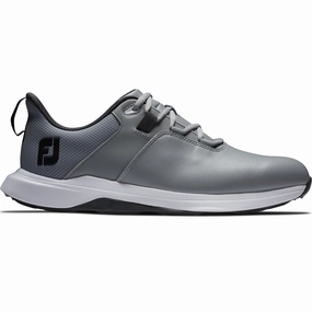 FootJoy ProLite Spikeless Waterproof Shoes - Grey/Charcoal Footjoy golf footwear
