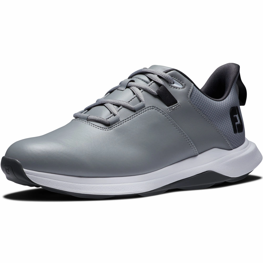 FootJoy ProLite Spikeless Waterproof Shoes - Grey/Charcoal Pro Golf Traction