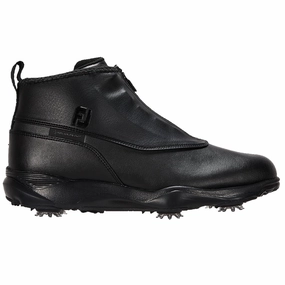 FootJoy Stormwalker Shroud Spiked Waterproof Boots - Black Footjoy golf footwear