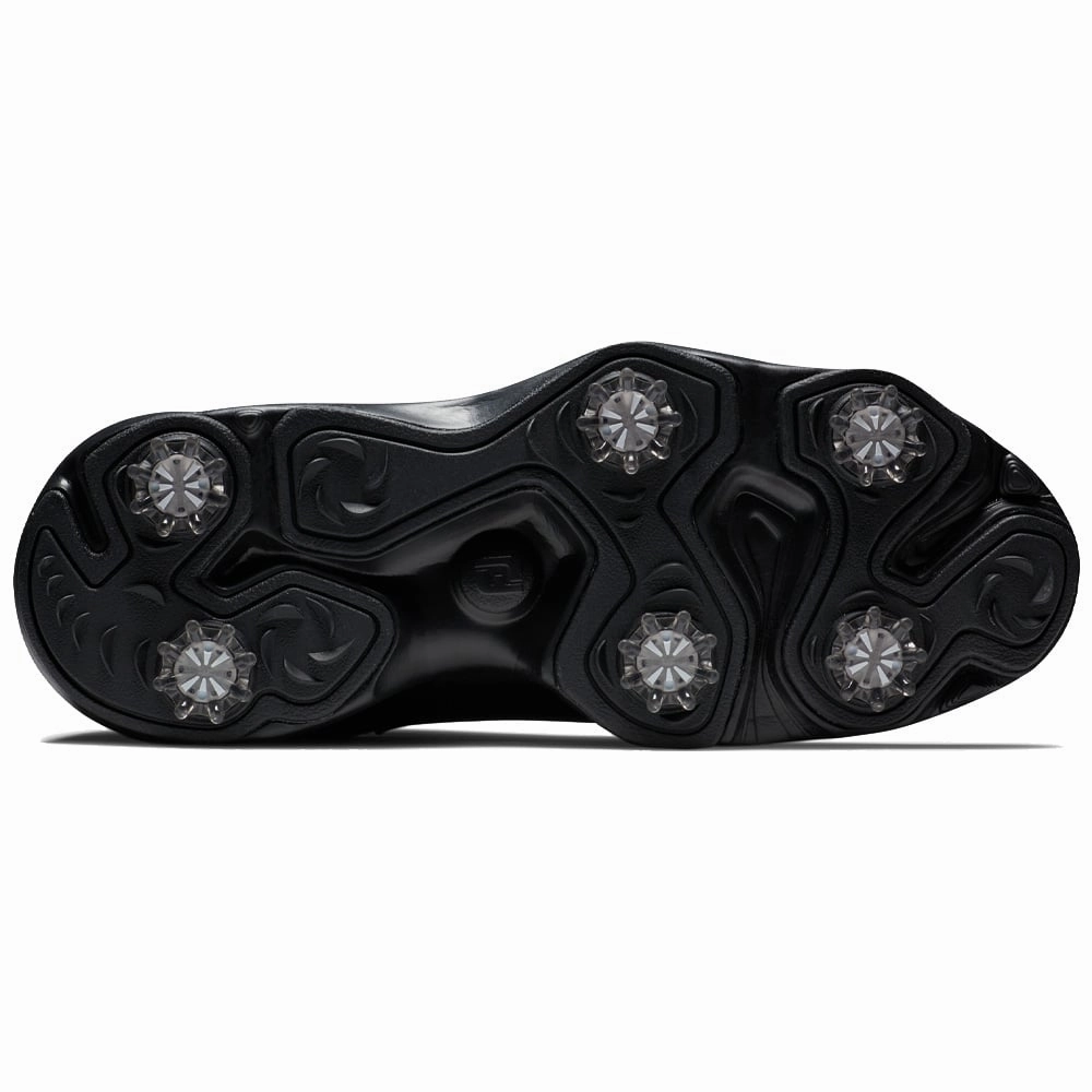 FootJoy Stormwalker Spiked Waterproof Boots - Black Pro Golf Traction
