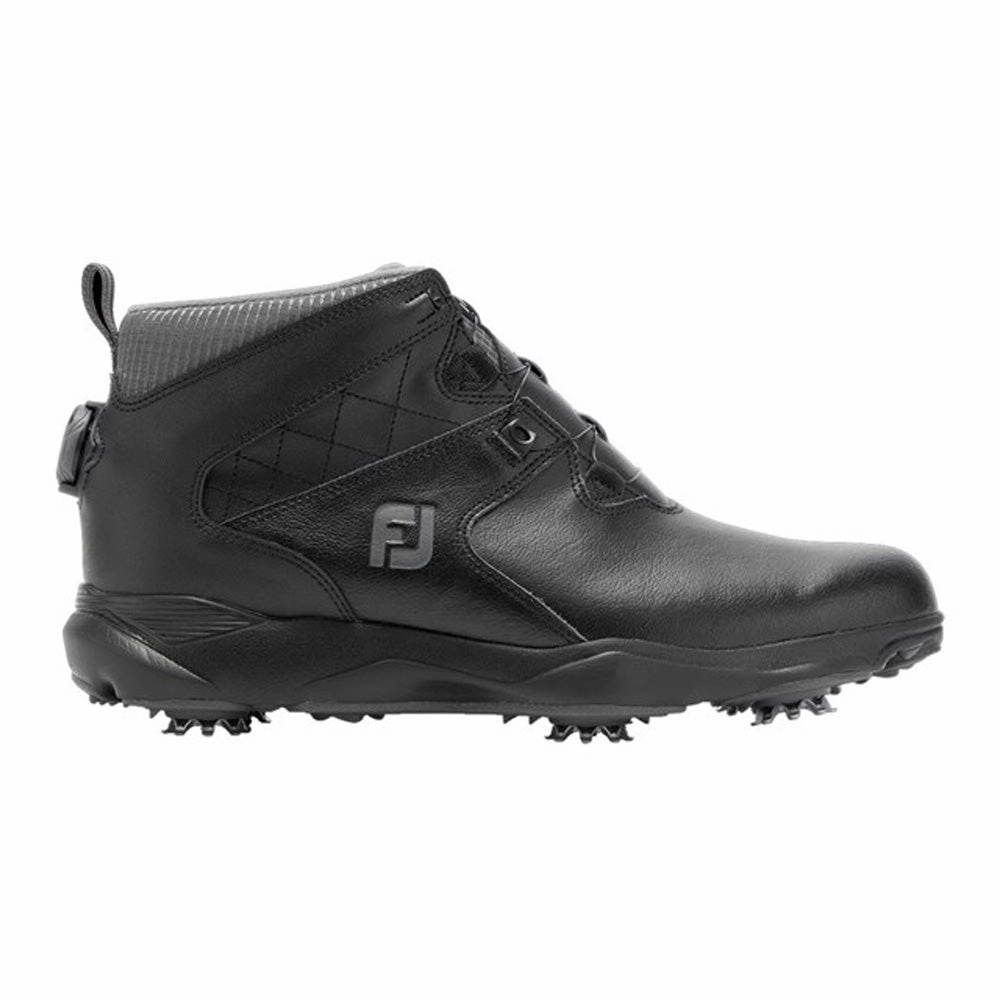 FootJoy Winter Boa Spiked Waterproof Boots - Black Footjoy golf footwear