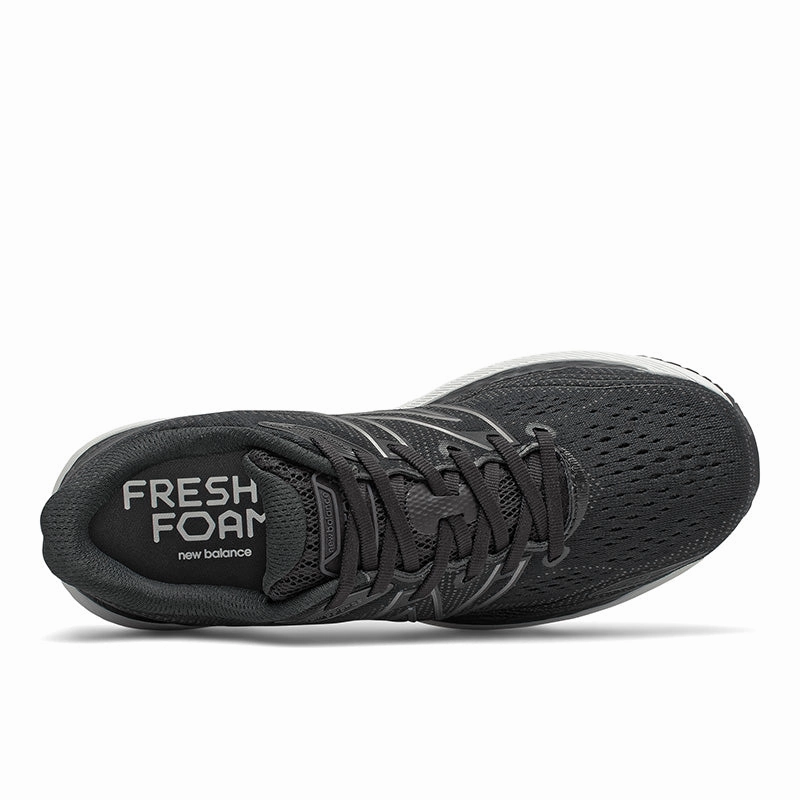 Fresh Foam X 860v12 - Black with White - Men's New Balance lifestyle shoes
