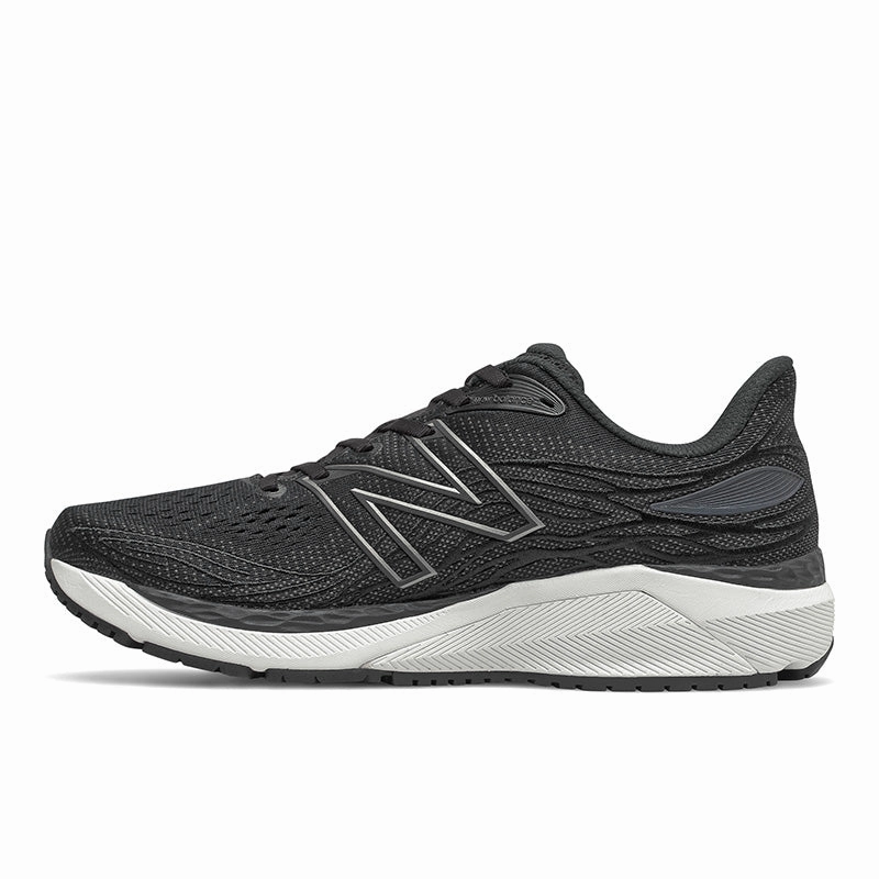 Fresh Foam X 860v12 - Black with White - Men's New Balance lifestyle shoes