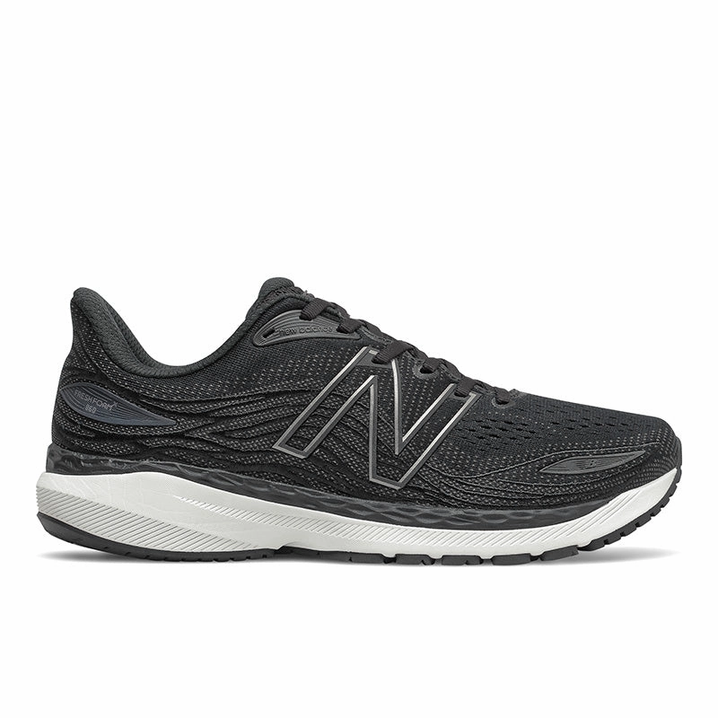 Fresh Foam X 860v12 - Black with White - Men's New Balance lifestyle shoes