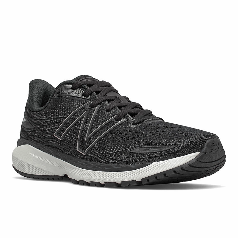 Fresh Foam X 860v12 - Black with White - Women's New Balance casual sneakers for everyday comfort