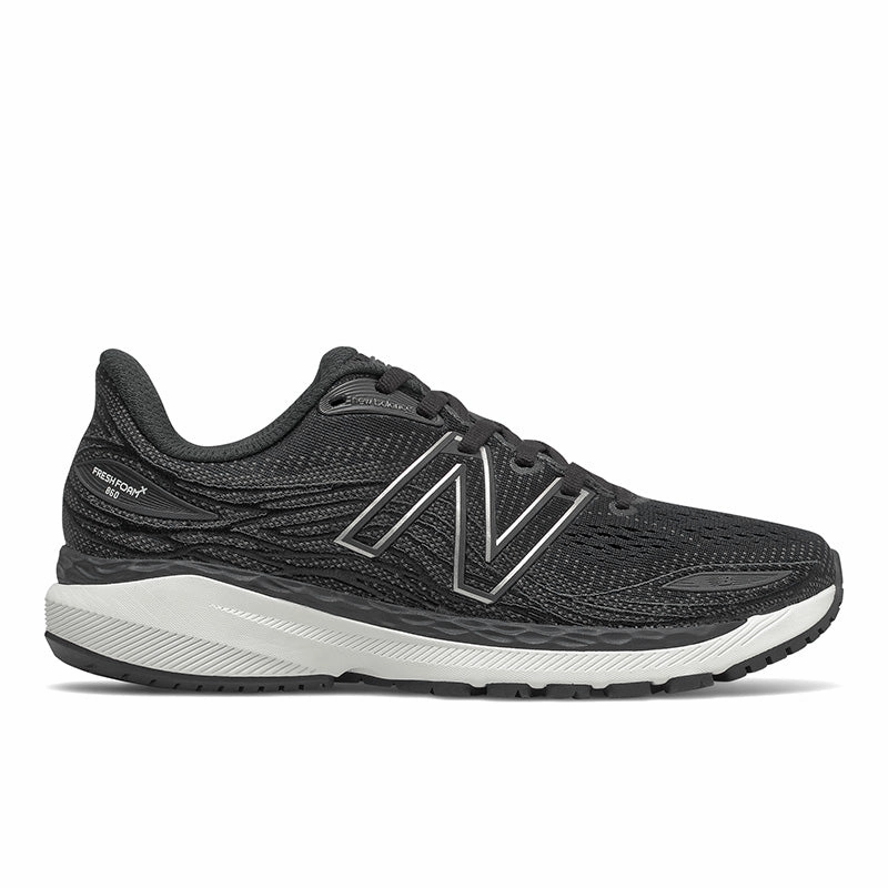 Fresh Foam X 860v12 - Black with White - Women's New Balance lifestyle shoes