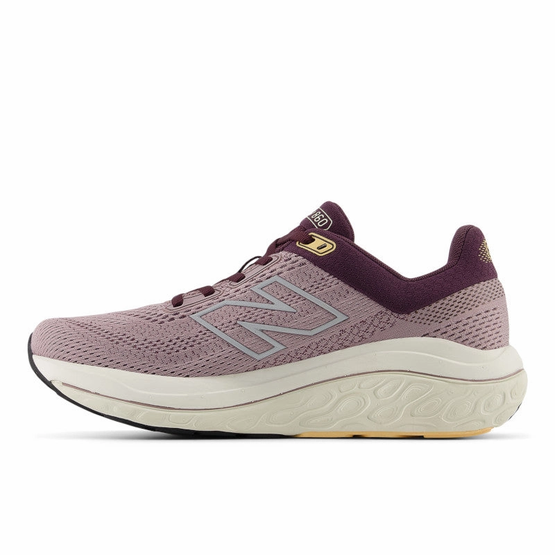 Fresh Foam X 860v14 - Ice Wine with Plum Brown and Silver Metallic - Women's New Balance lifestyle shoes
