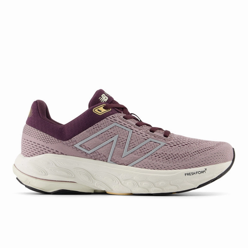 Fresh Foam X 860v14 - Ice Wine with Plum Brown and Silver Metallic - Women's New Balance lifestyle shoes