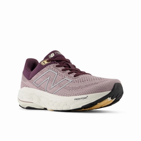 Fresh Foam X 860v14 - Ice Wine with Plum Brown and Silver Metallic - Women's New Balance casual sneakers for everyday comfort