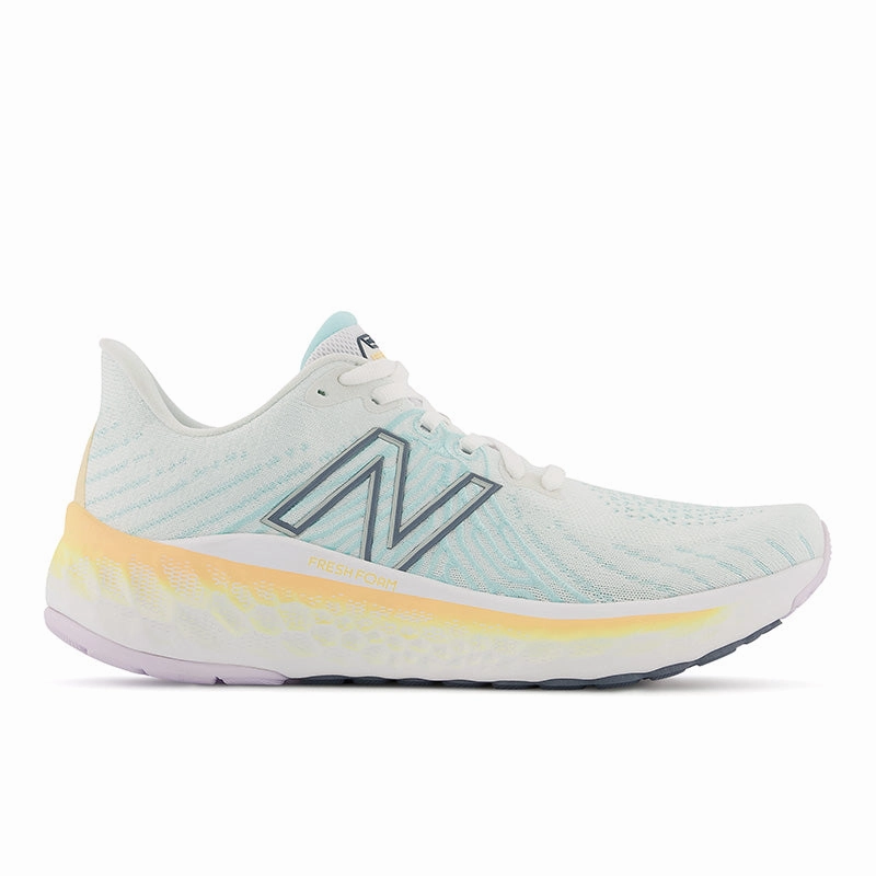 Fresh Foam X Vongo v5 - Light Mango with Arctic - Women's New Balance lifestyle shoes
