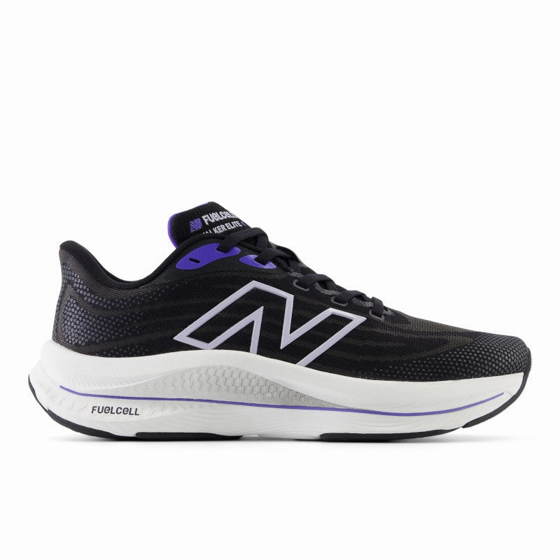 FuelCell Walker Elite - Black with Electric Indigo and Grey Violet - Women's New Balance lifestyle shoes