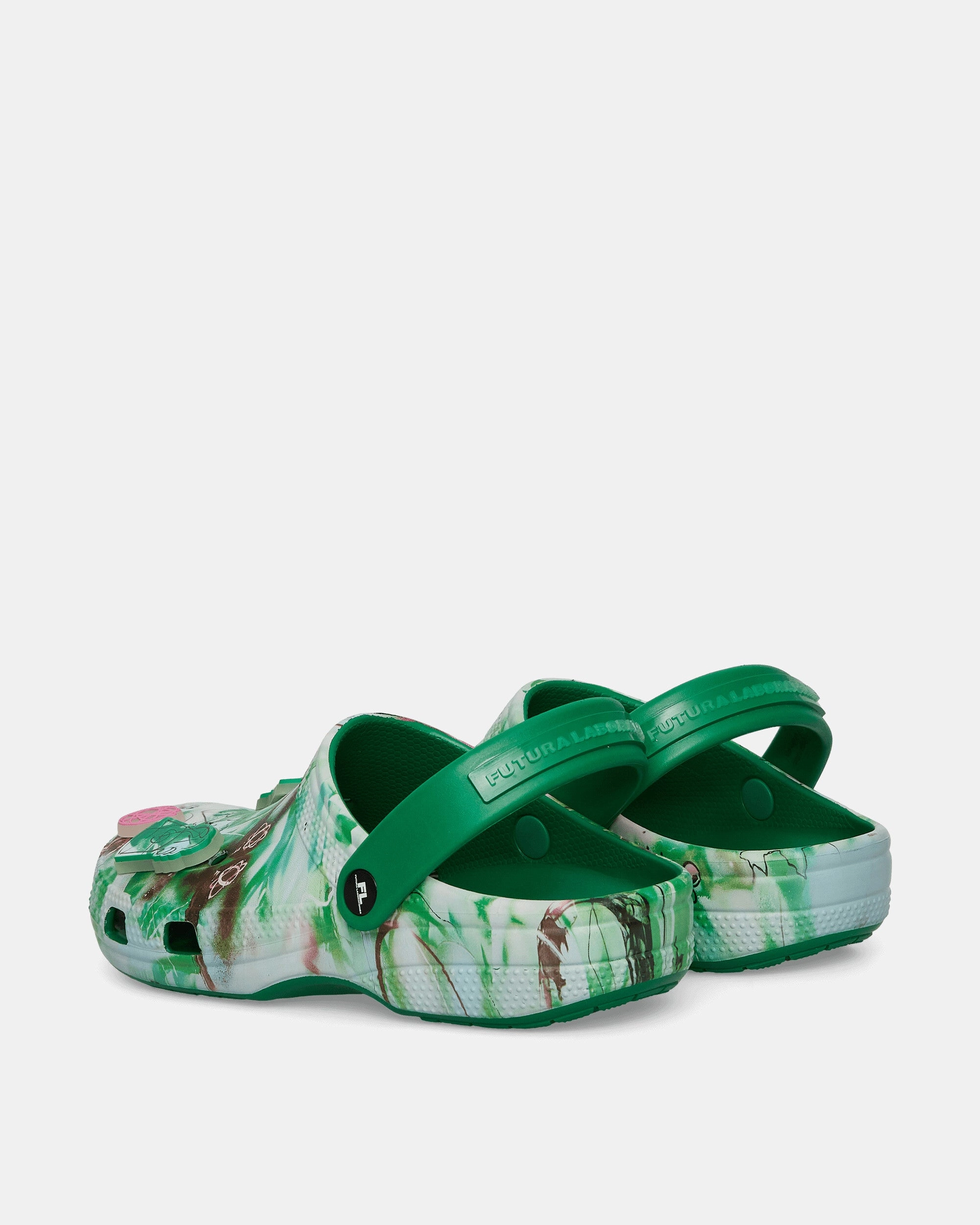 Futura Laboratories Classic Clogs Green Ivy Foam Comfort Clogs