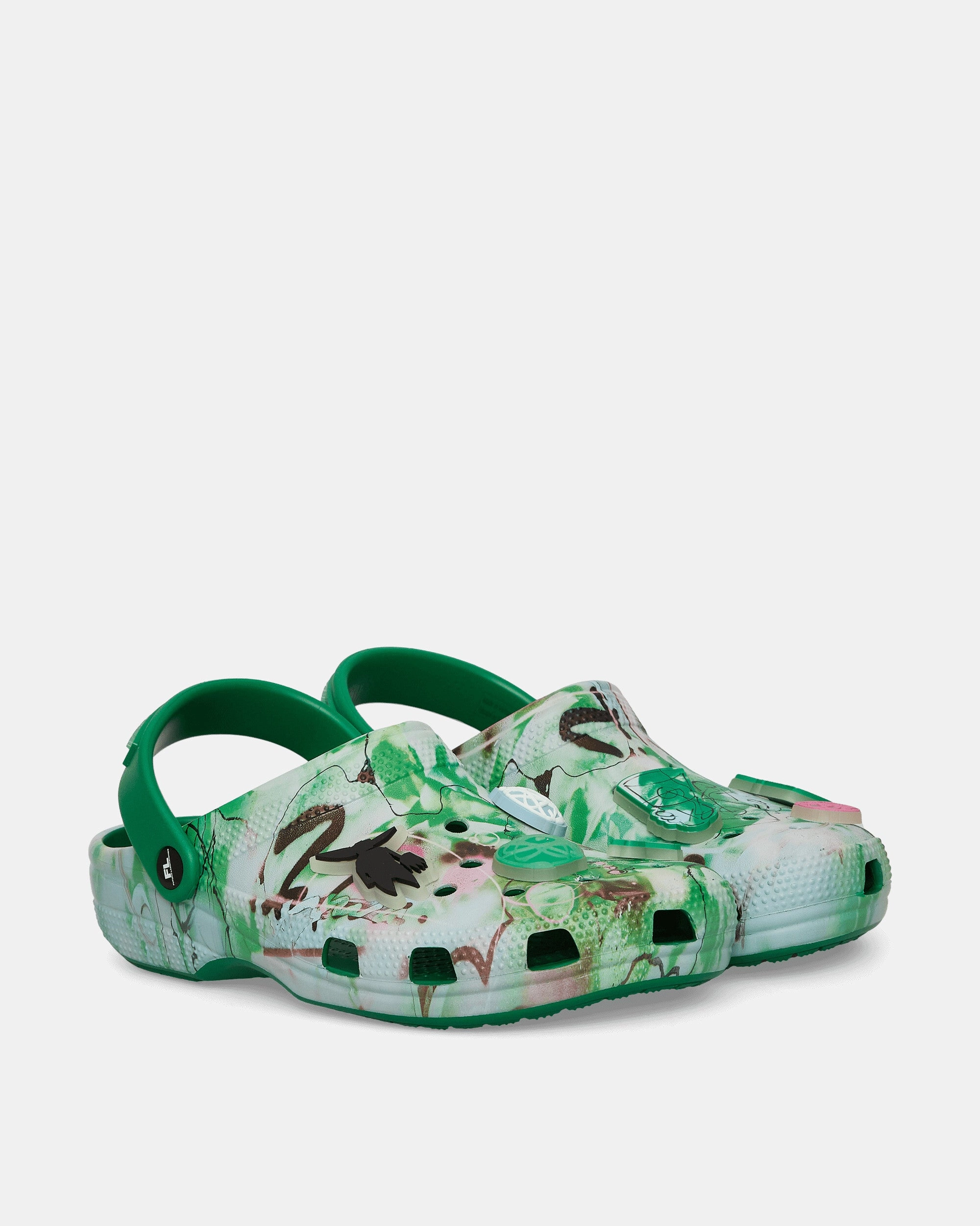 Futura Laboratories Classic Clogs Green Ivy Foam Comfort Clogs