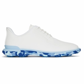 G/Fore Camo Gallivan2r Golf Shoes - Snow/Baja Camo Spikeless golf footwear