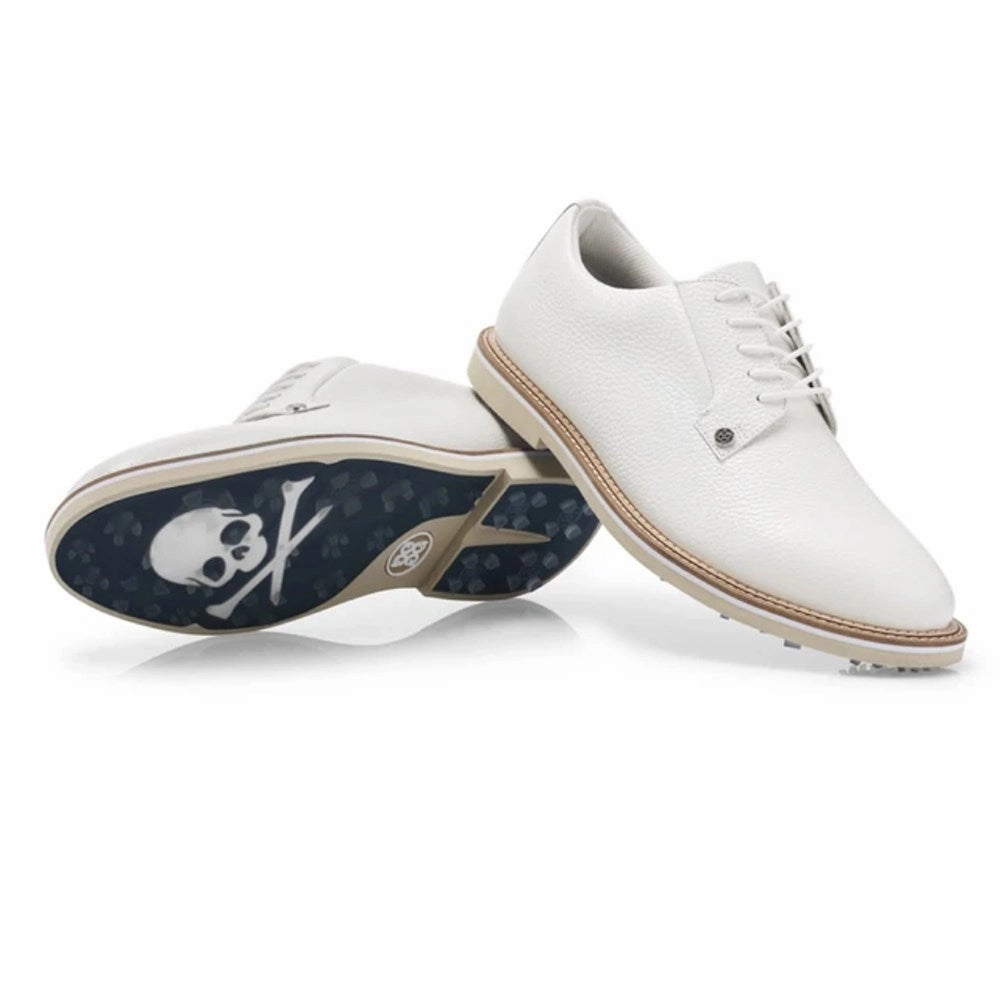G/Fore Collection Gallivanter Golf Shoes - Snow/Khaki Tour-Level Golf Shoes