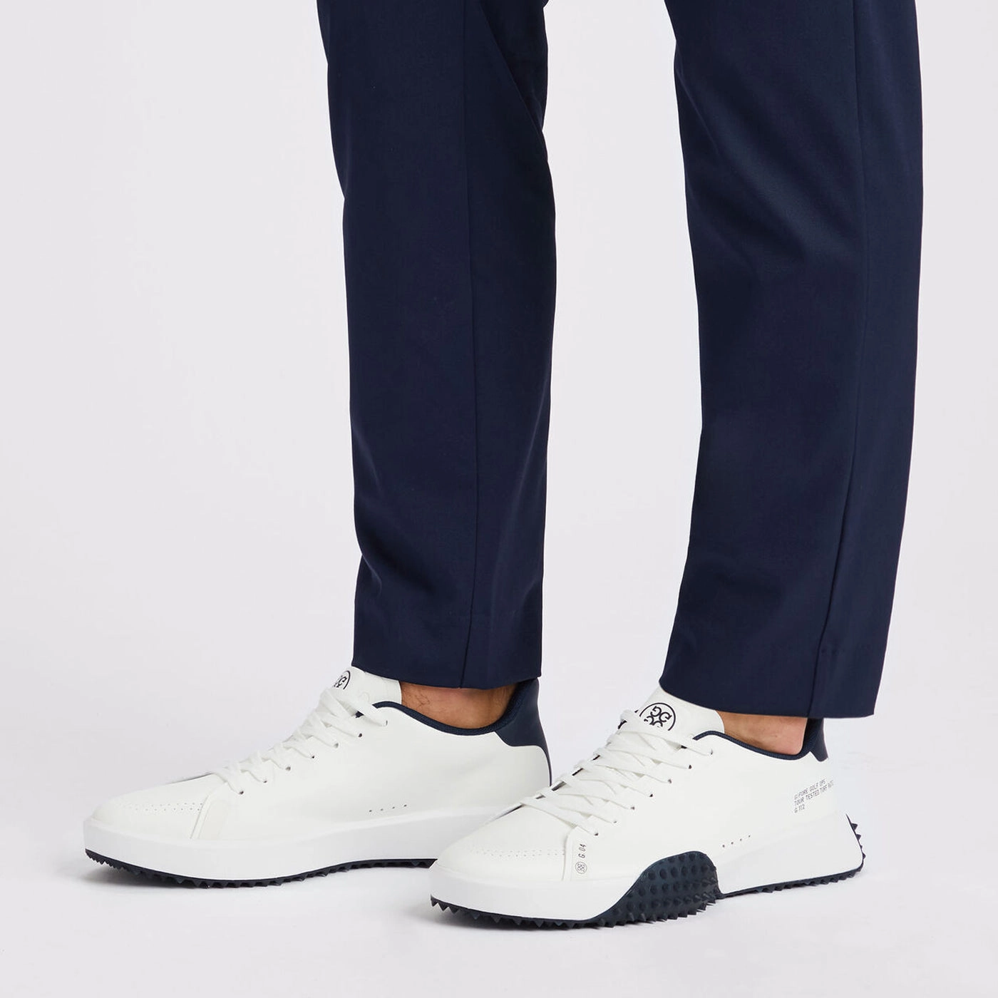 G/Fore G.112 Golf Shoes - Snow/Twilight Chic Platform Sneakers