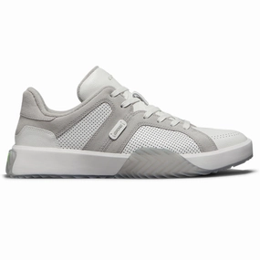 G/Fore G.112 Leather Street Shoes - Snow/Nimbus Spikeless golf footwear