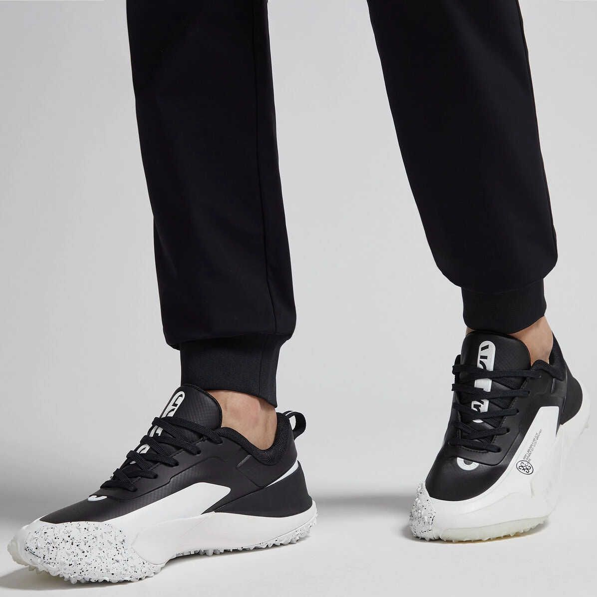 G/Fore G/18 Golf Shoes - Onyx/Snow Tour-Level Golf Shoes