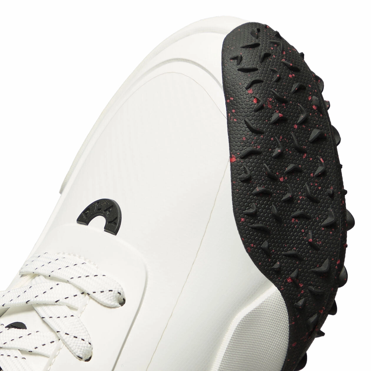 G/Fore G/18 Golf Shoes - Snow/Onyx Chic Platform Sneakers