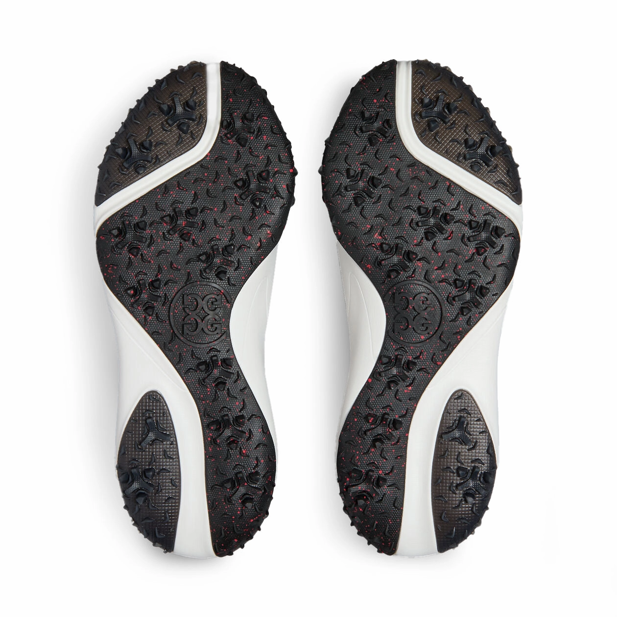 G/Fore G/18 Golf Shoes - Snow/Onyx Tour-Level Golf Shoes