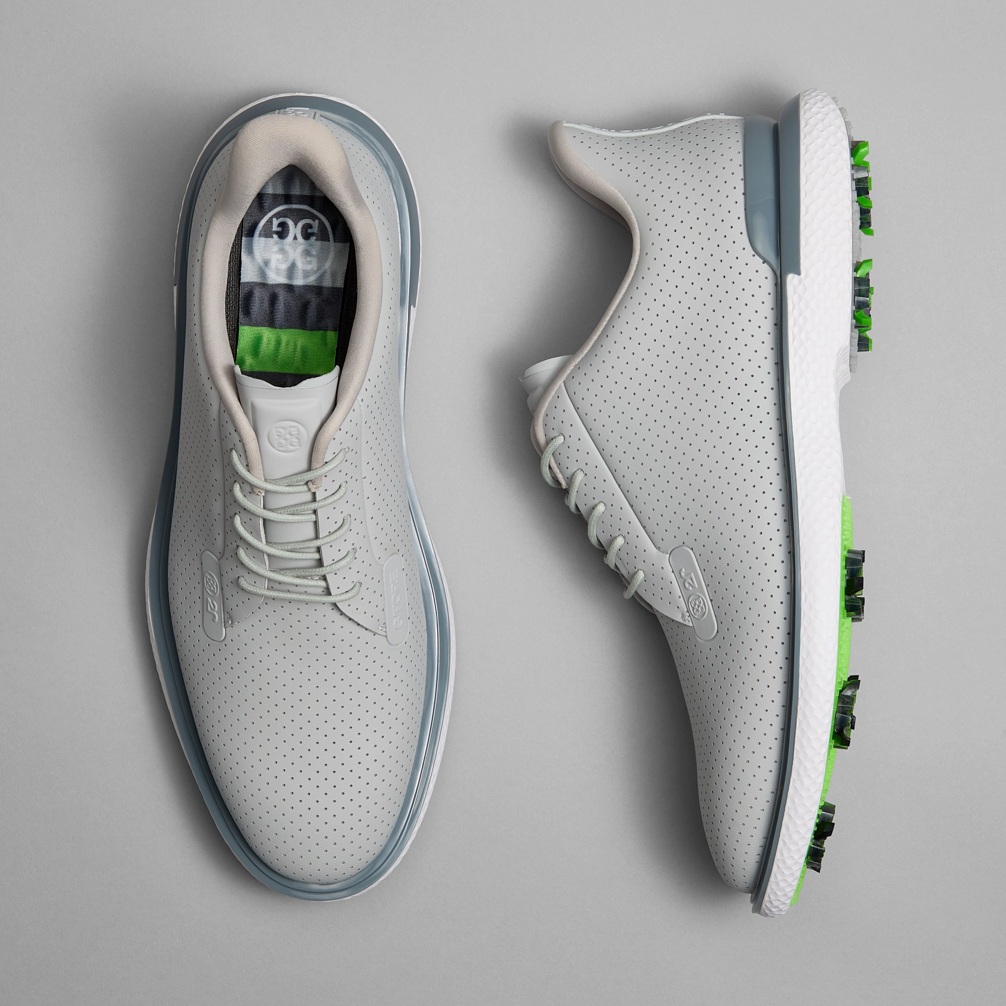 G/Fore Gallivan2r G/Lock Perforated Golf Shoes - Nimbus Chic Platform Sneakers