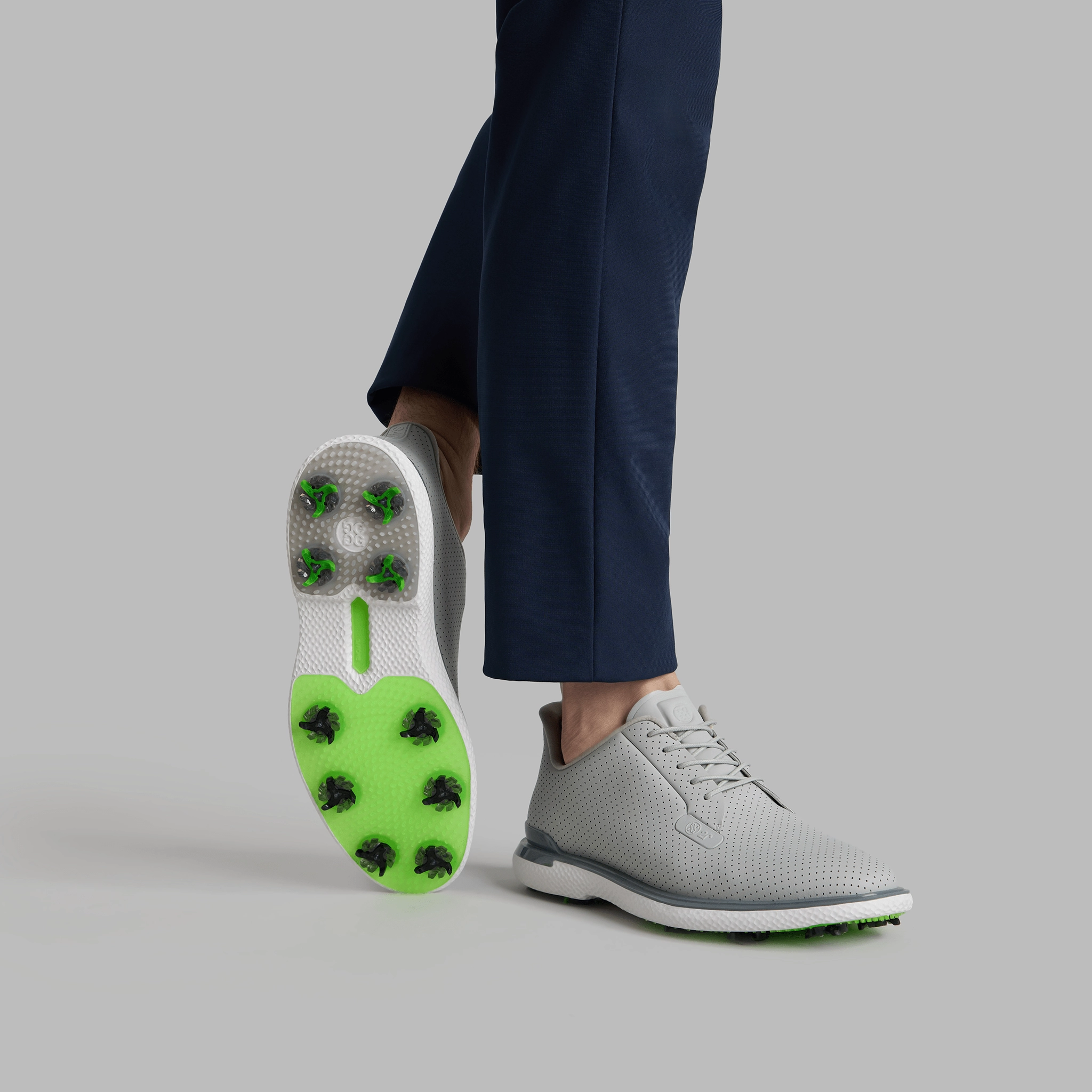 G/Fore Gallivan2r G/Lock Perforated Golf Shoes - Nimbus Chic Platform Sneakers