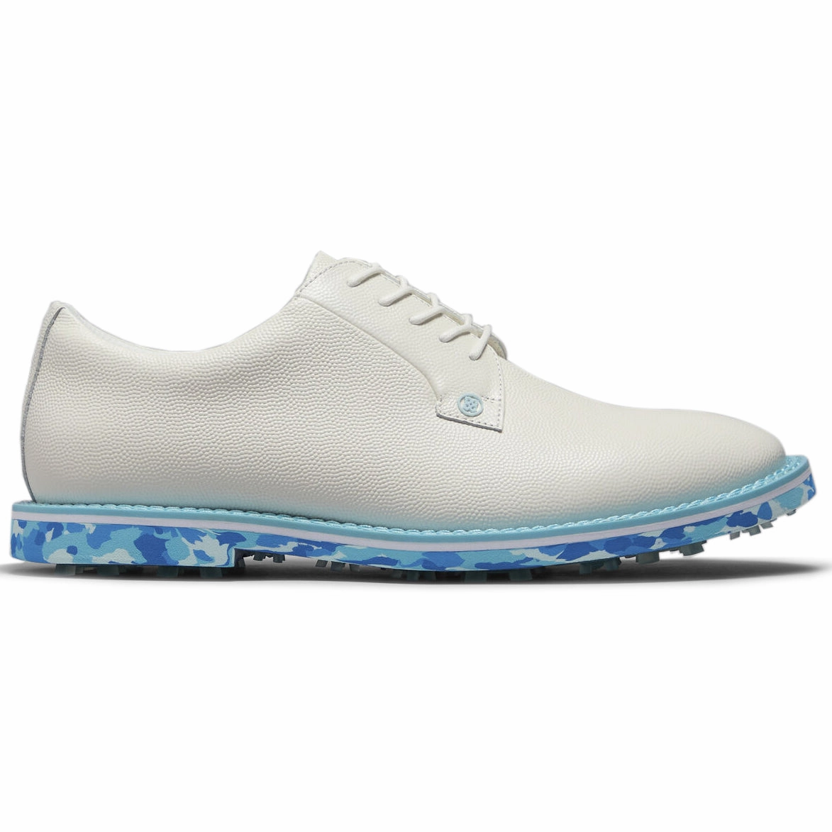 G/Fore Gallivanter Camo Sole Leather Golf Shoes - Snow/Mosaic GFore golf shoe styles