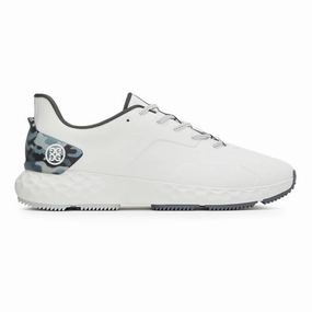 G/Fore MG4  Camo Accent Golf Shoes - Snow/Charcoal Camo GFore golf shoe styles