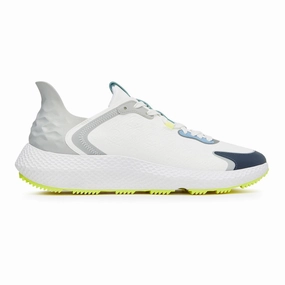 G/Fore MG4X2 Debossed Hybrid Golf Cross Trainer - Snow Spikeless golf footwear
