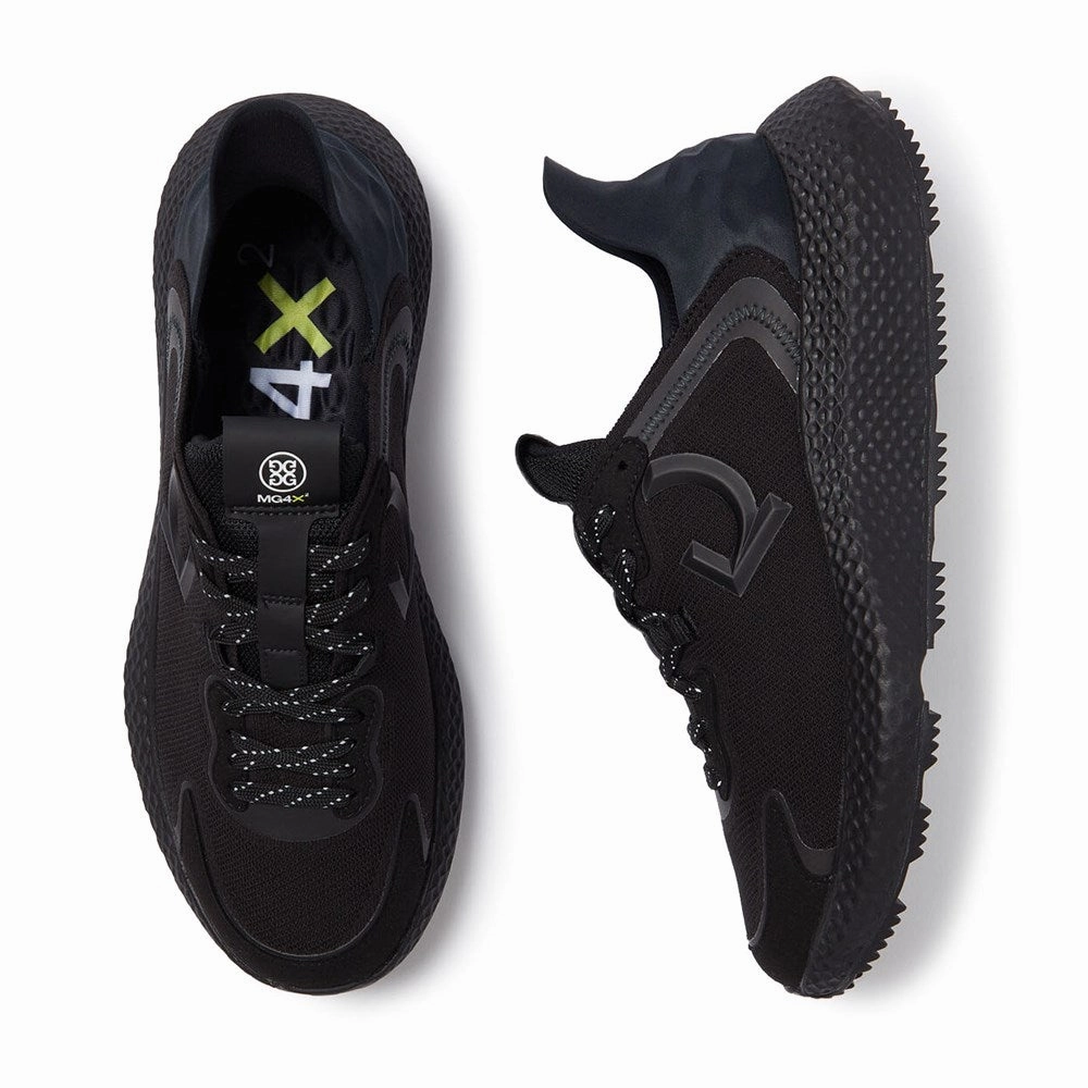G/Fore MG4X2 Golf Cross Trainer - Onyx/Onyx Chic Platform Sneakers