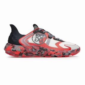 G/Fore MG4X2 Ripstop Camo Hybrid Golf Cross Trainer - Onyx/Lava Spikeless golf footwear