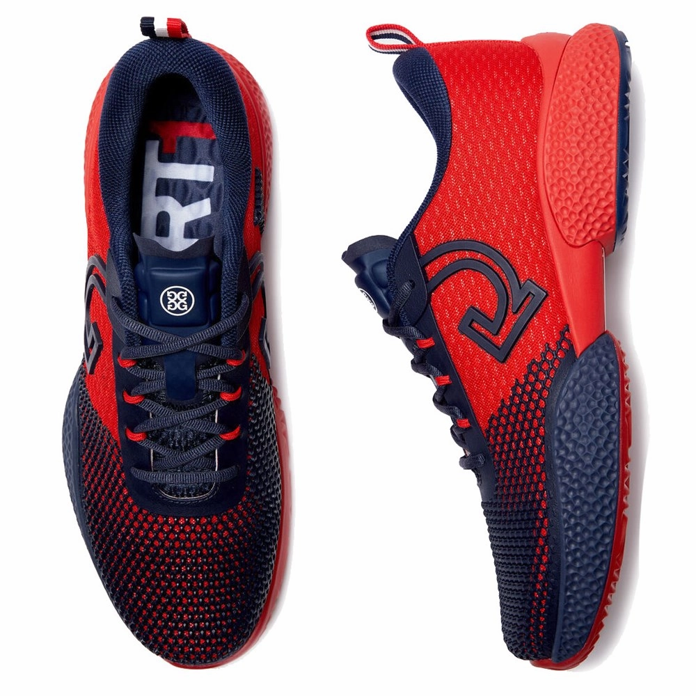 G/Fore QRT 1 Court Shoes - Poppy Tour-Level Golf Shoes