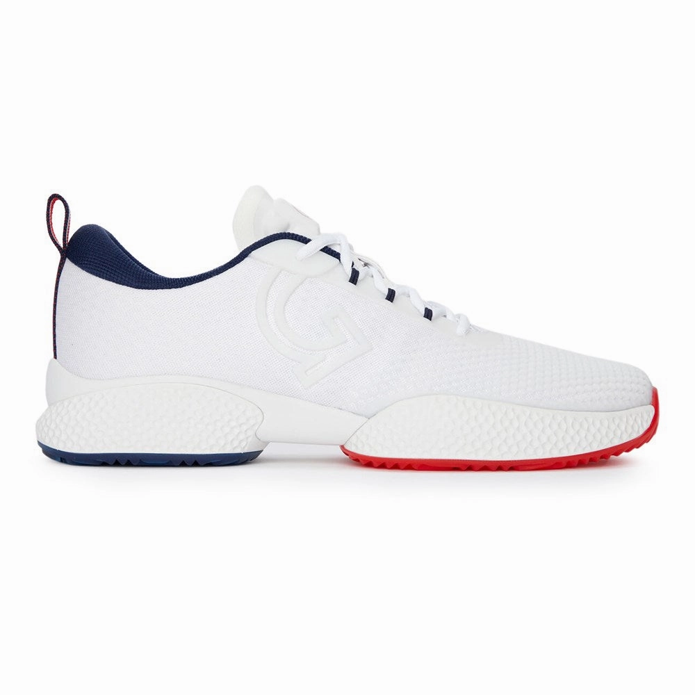 G/Fore QRT 1 Court Shoes - Snow Spikeless golf footwear