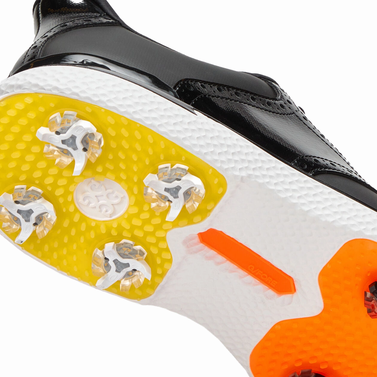 G/Fore Saddle Gallivan2r G/Lock Golf Shoes - Onyx Spikeless Swing Shoes