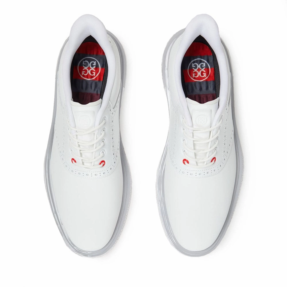 G/Fore Saddle Gallivan2r G/Lock Golf Shoes - Snow/Nimbus Spikeless Swing Shoes