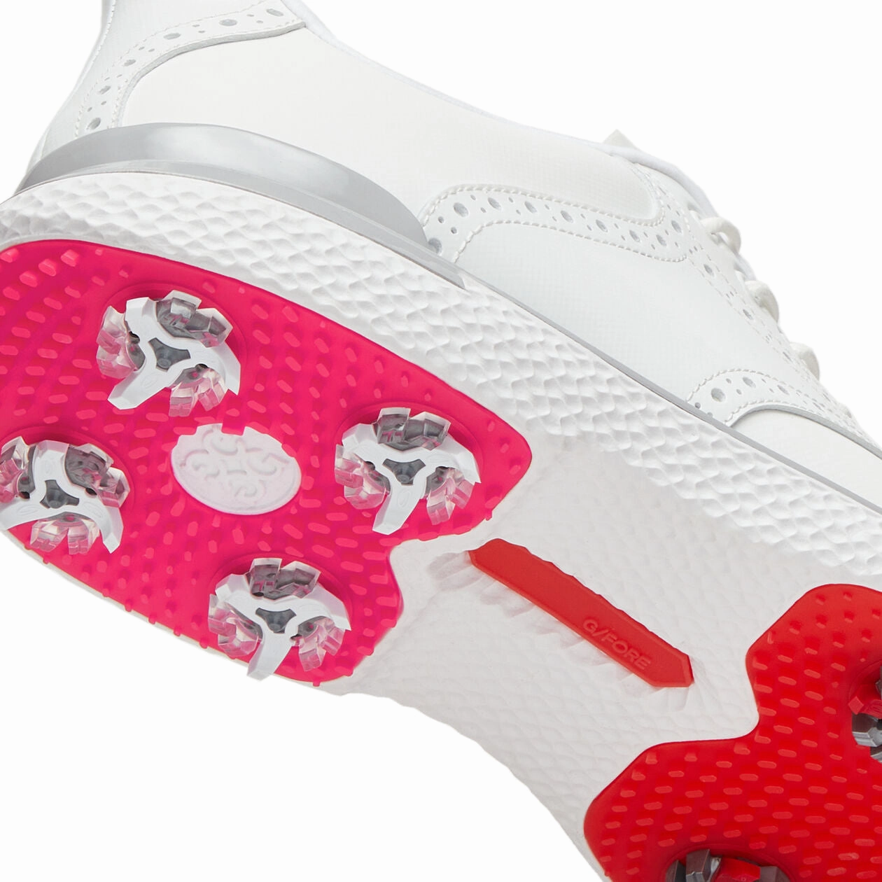 G/Fore Saddle Gallivan2r G/Lock Golf Shoes - Snow/Nimbus Spikeless Swing Shoes