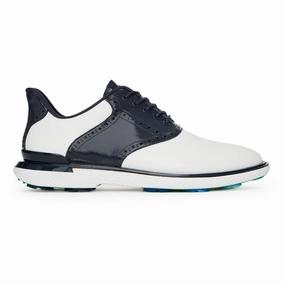 G/Fore Saddle Gallivan2r Golf Shoes - Snow/Twilight Spikeless golf footwear