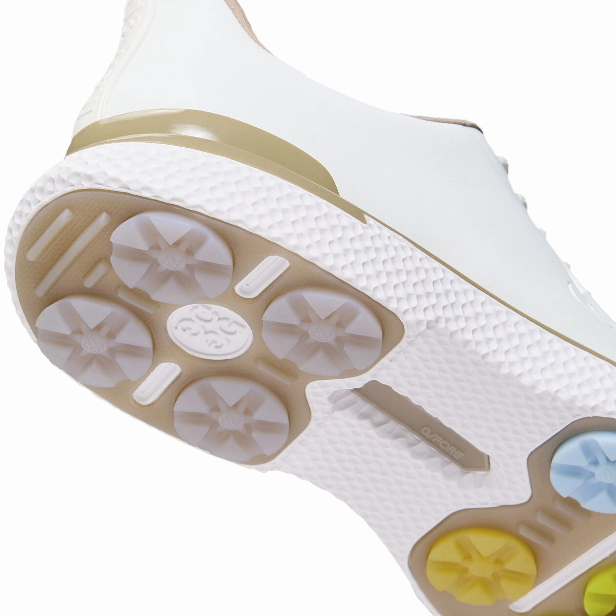 G/Fore Split Toe Gallivan2r Golf Shoes - Snow/Dune Chic Platform Sneakers