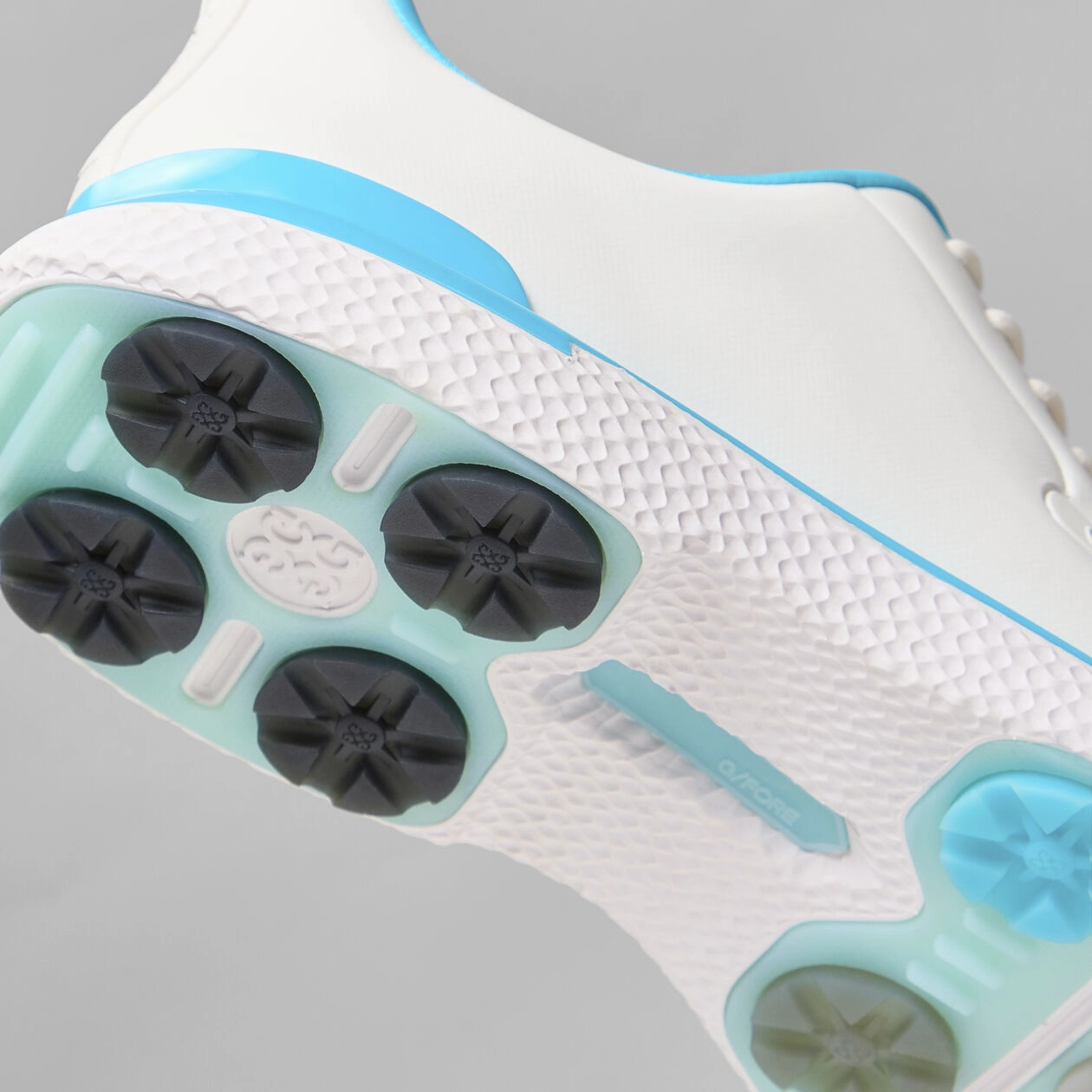 G/Fore Split Toe Gallivan2r Golf Shoes - Snow/Mosaic Chic Platform Sneakers