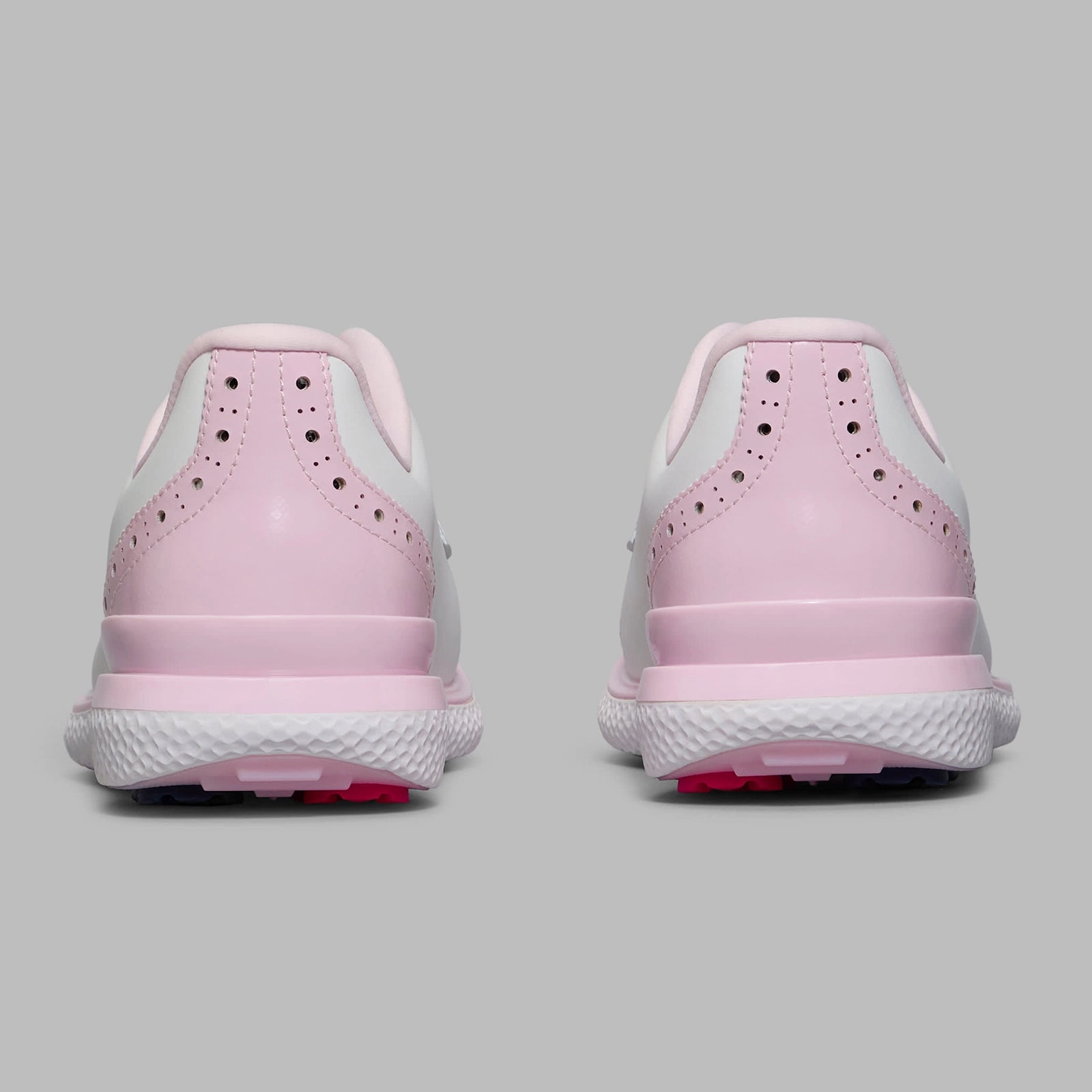 G/Fore Women's Brogue Cap Toe Kiltie Gallivan2r Golf Shoes - Snow/Blush Chic Platform Sneakers