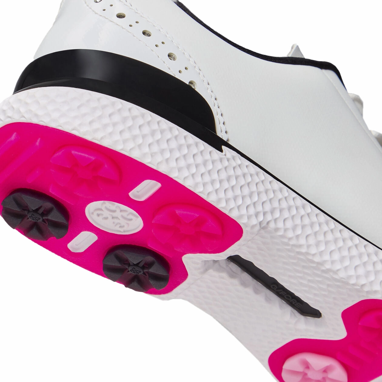 G/Fore Women's Brogue Cap Toe Kiltie Gallivan2r Golf Shoes - Snow/Onyx Chic Platform Sneakers