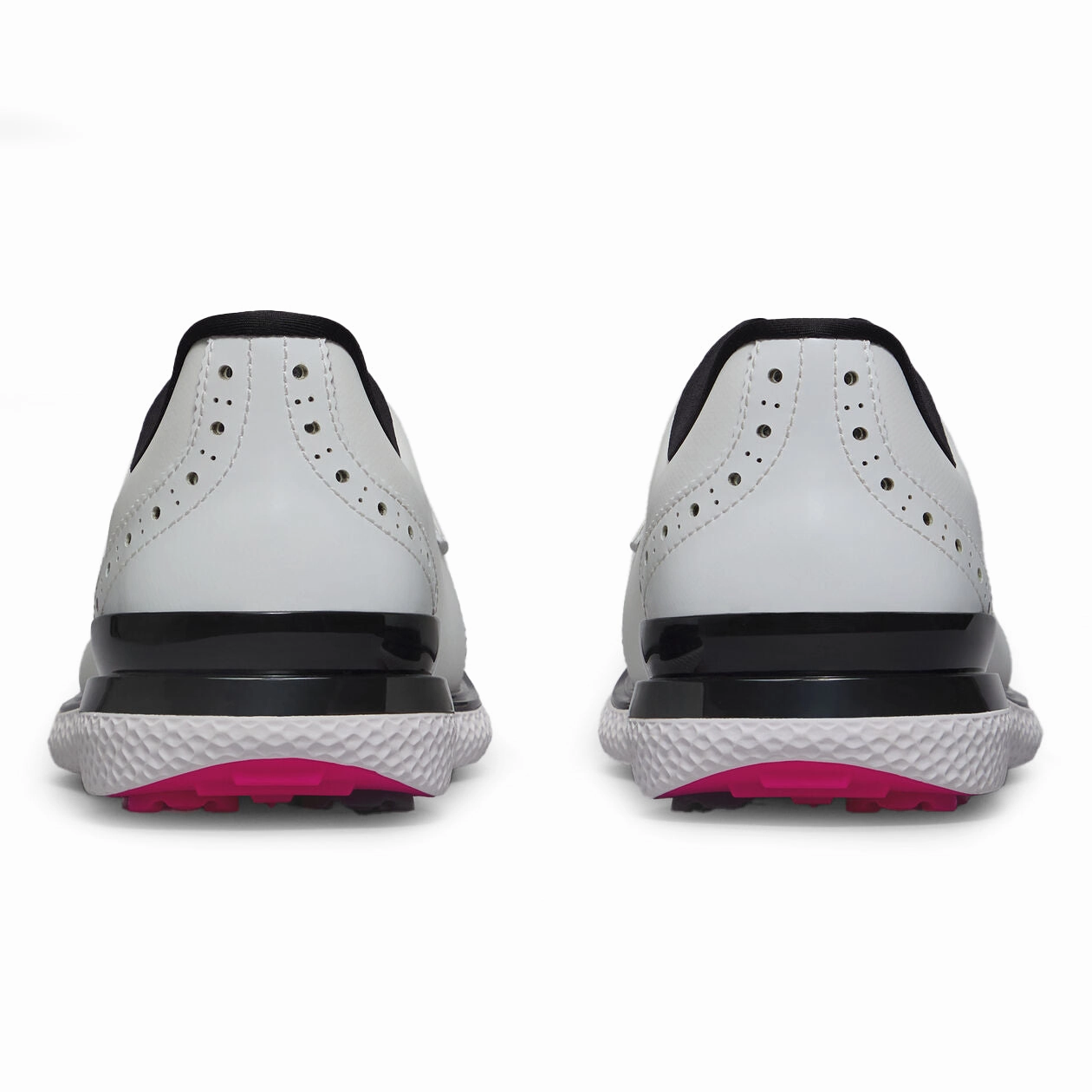 G/Fore Women's Brogue Cap Toe Kiltie Gallivan2r Golf Shoes - Snow/Onyx Tour-Level Golf Shoes